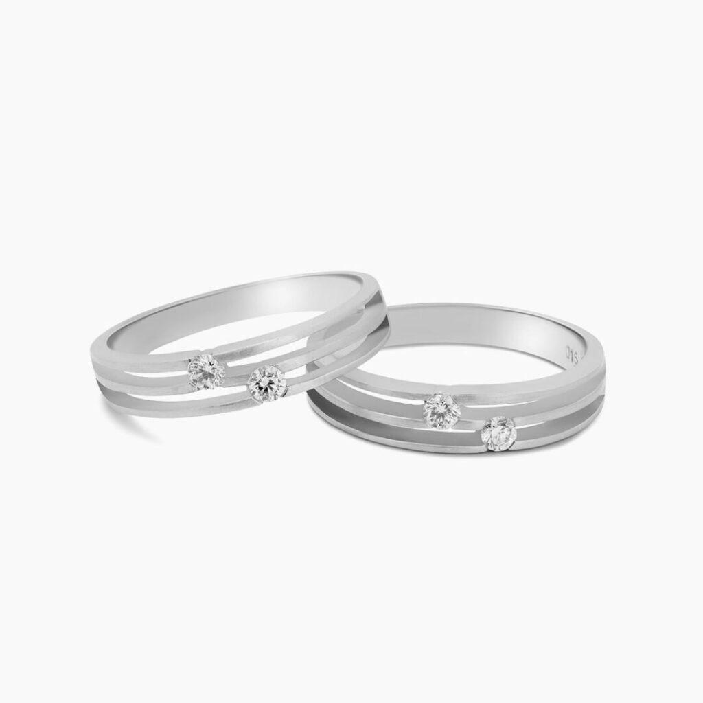 Diamond Wedding Bands Dubai