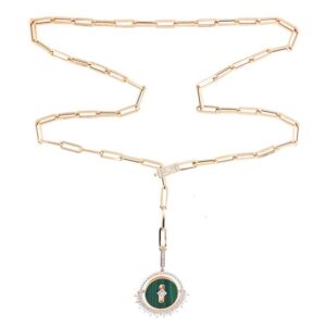 Tiffany Style Diamond Necklace Dubai