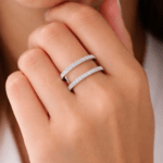 2 Liner Diamond Ring