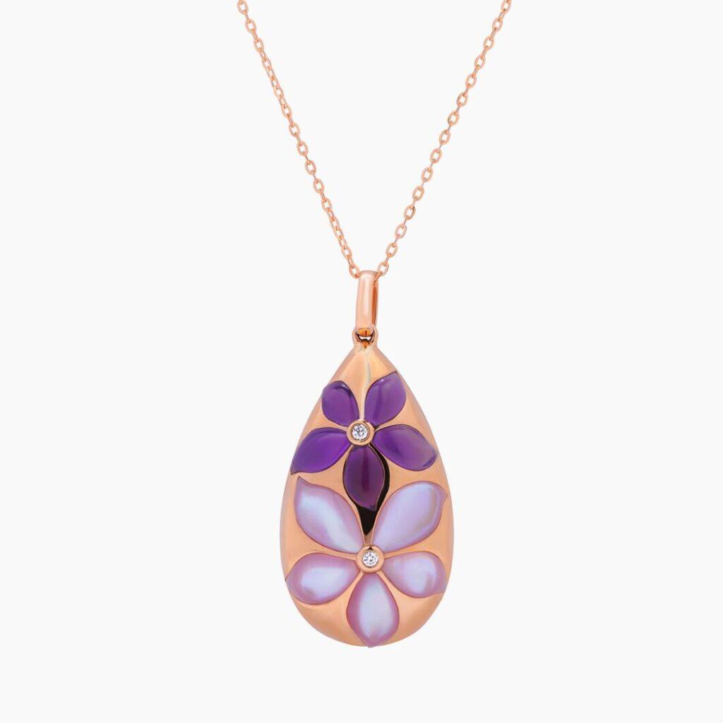 drop shape Mother of Pearl Pendant Dubai
