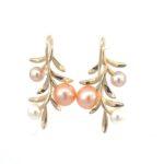 Floral Pearl earrings Dubai
