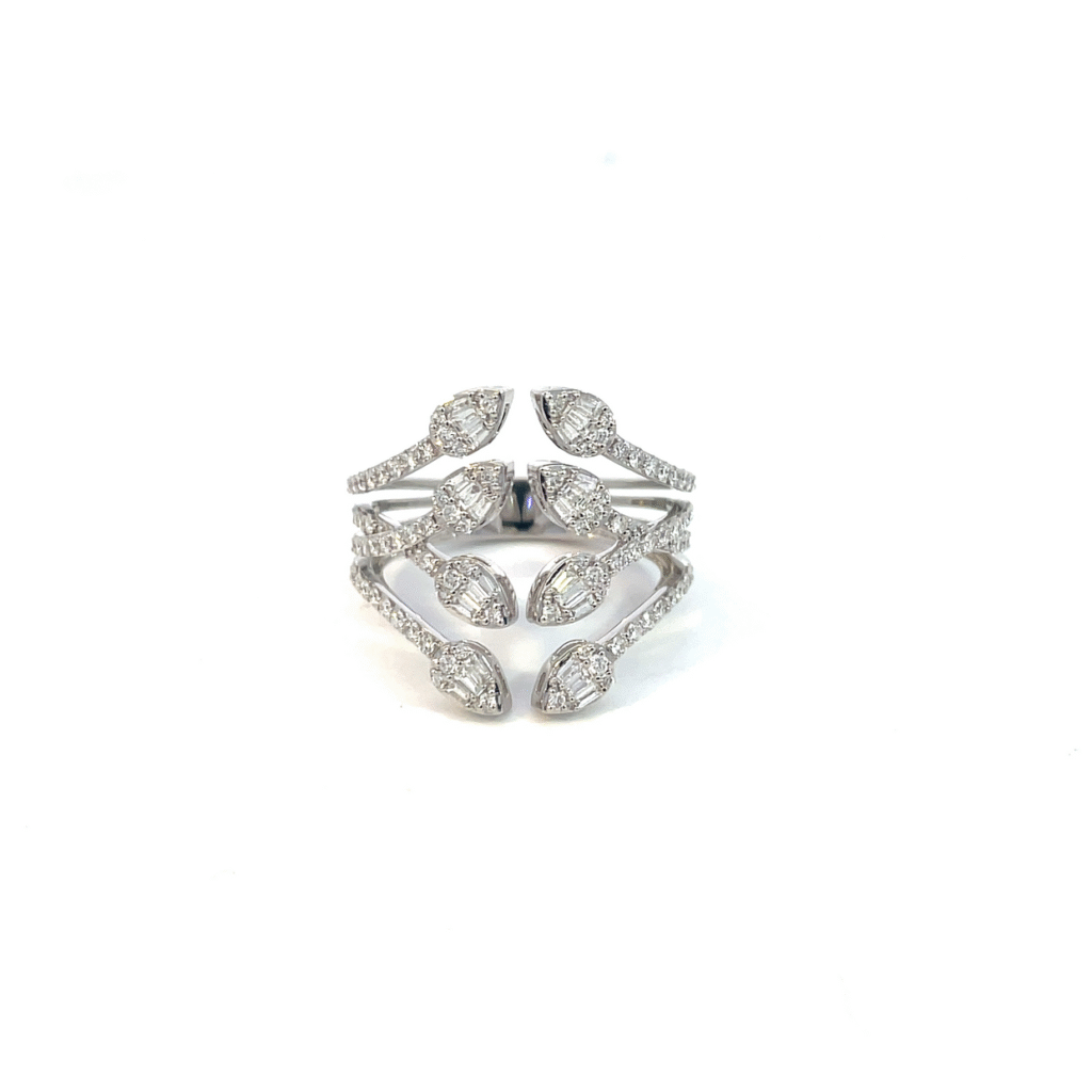 Baguette diamond ring Dubai