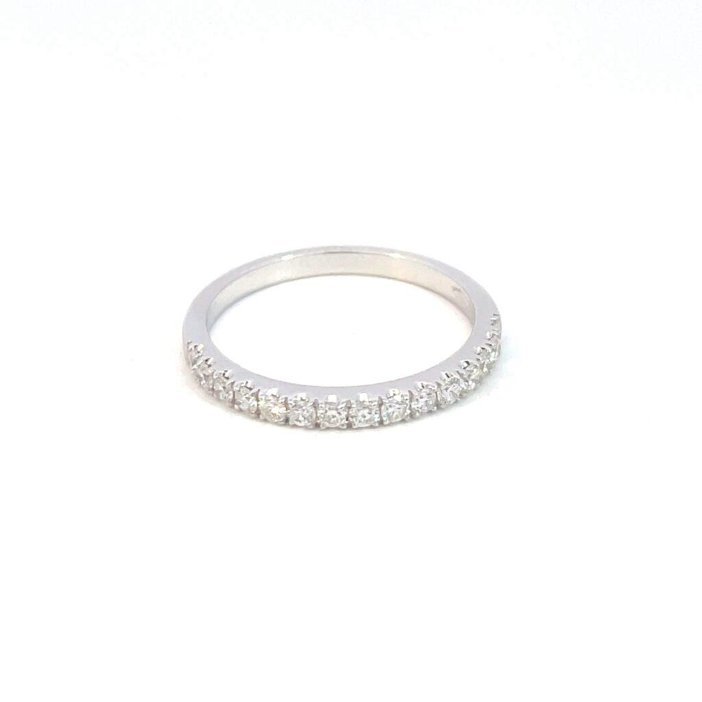 Gold Half Eternity Ring Dubai