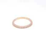 Half Eternity Ring in Rose Gold Dubai
