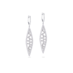 Baguette Diamond Earrings Dubai