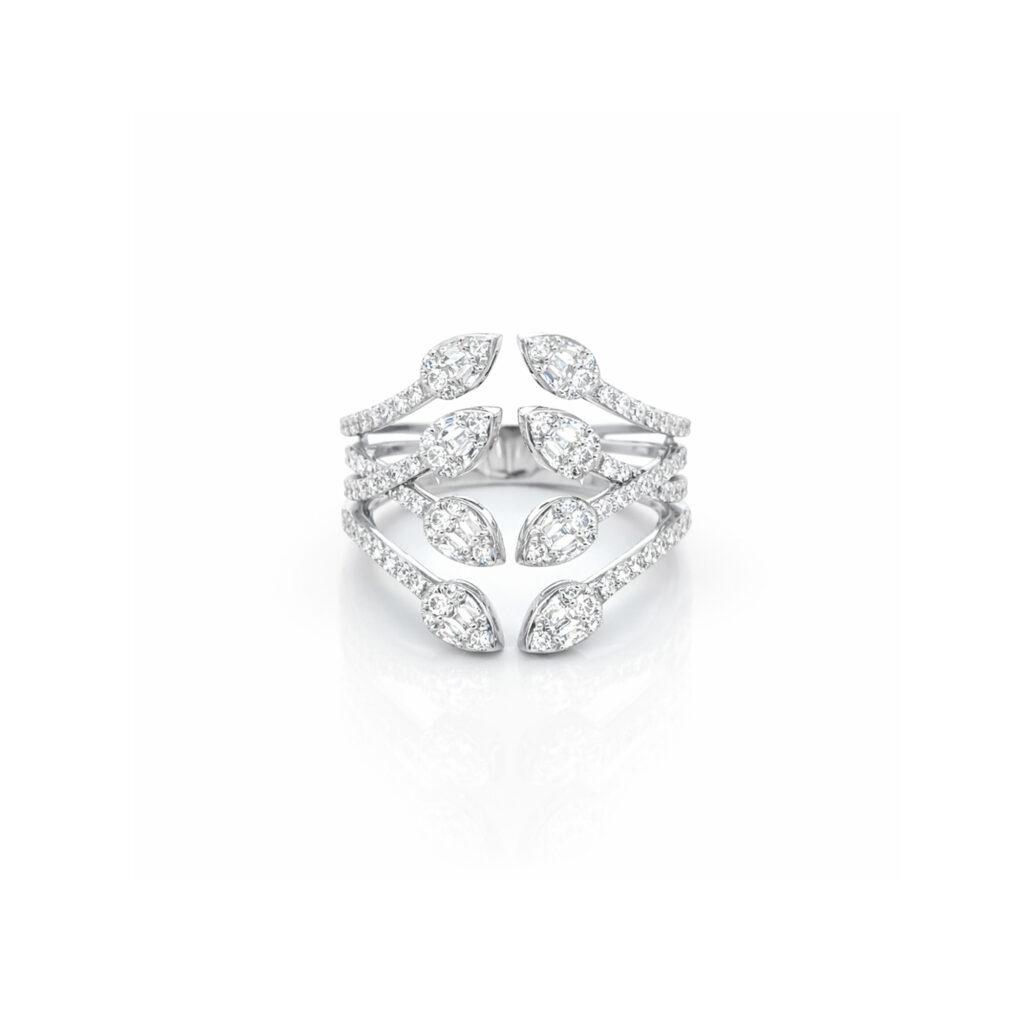 Baguette diamond ring