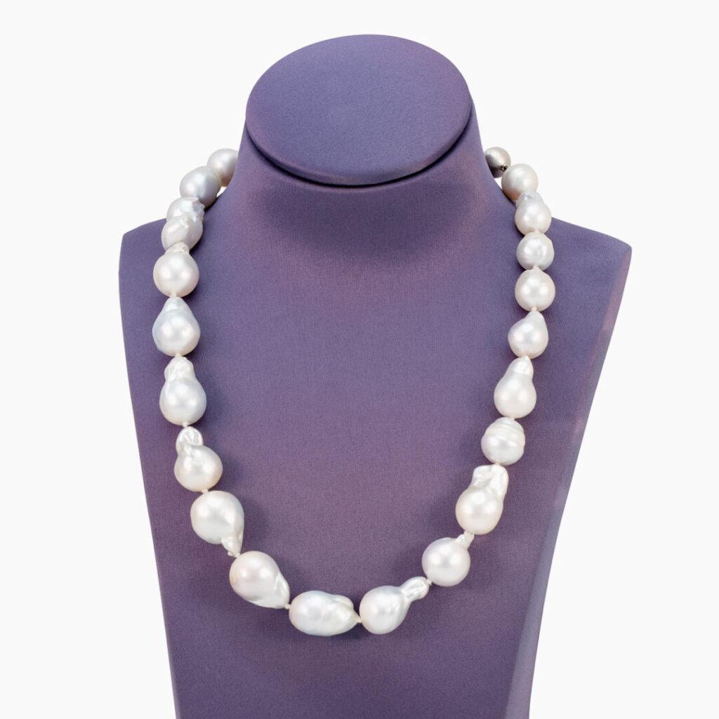 Baroque Shape South Sea Pearl Necklace Dubai