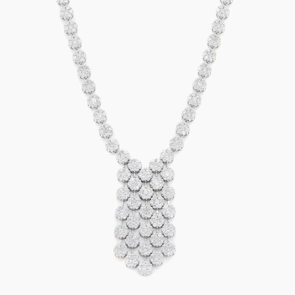 Bridal Diamond Necklace Dubai