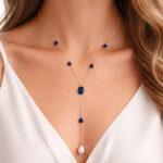 Blue Sapphire Necklace Dubai