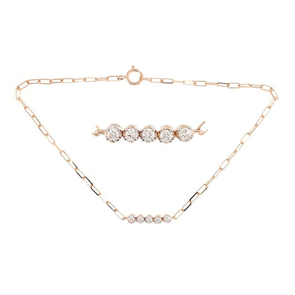 Five Diamond Bracelet Dubai