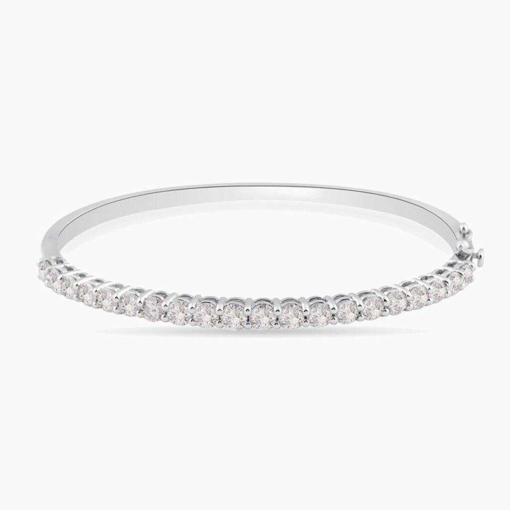 Half Diamond Bangle Dubai