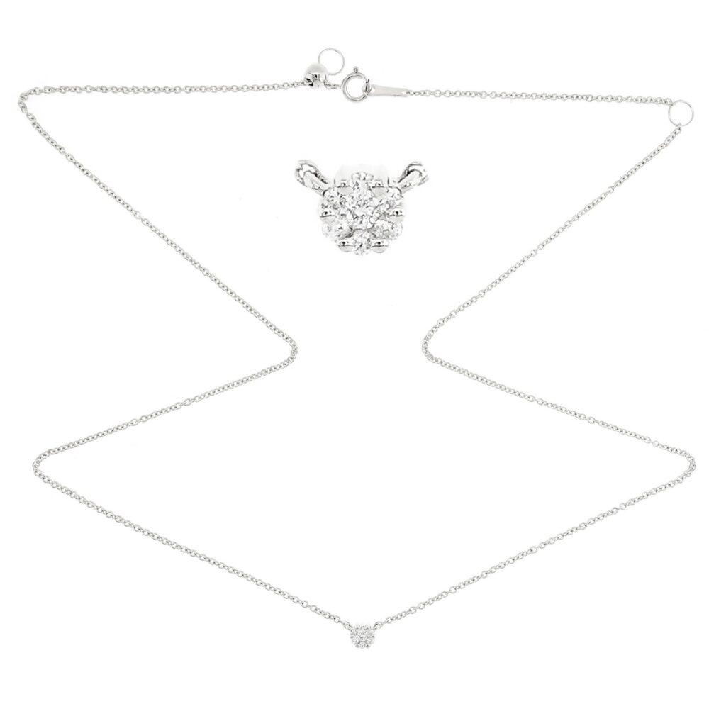 Cluster Diamond Pendant Dubai