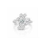 Cluster Diamond ring