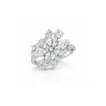 Cluster Diamond ring Dubai
