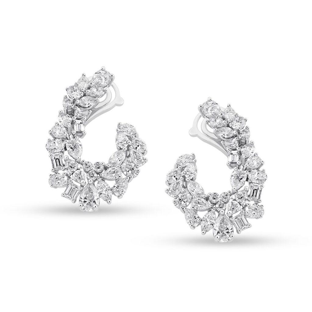 Cocktail Diamond Earrings Dubai