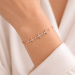 Cross Diamond Bracelet