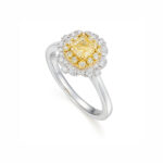 Cushion cut Diamond Ring Dubai