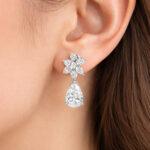 Customized Pear Shape Earrings