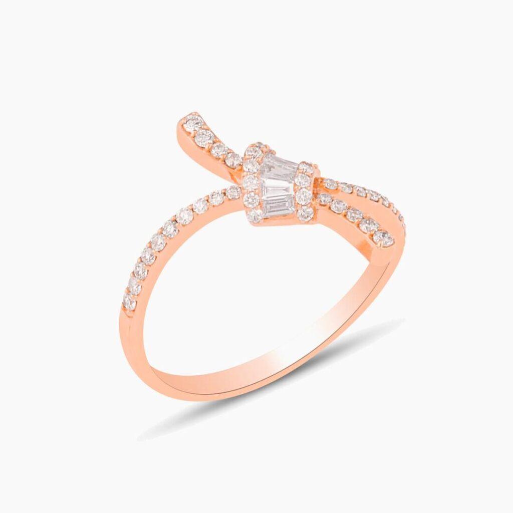 Dainty Diamond Ring Dubai
