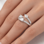 Designer Pear Shape Ring