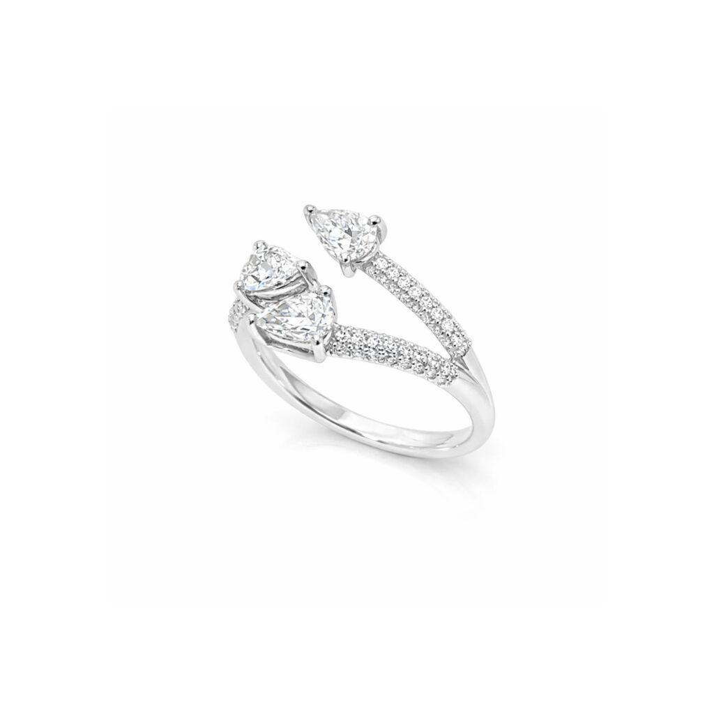 Designer Pear Shape Ring Dubai