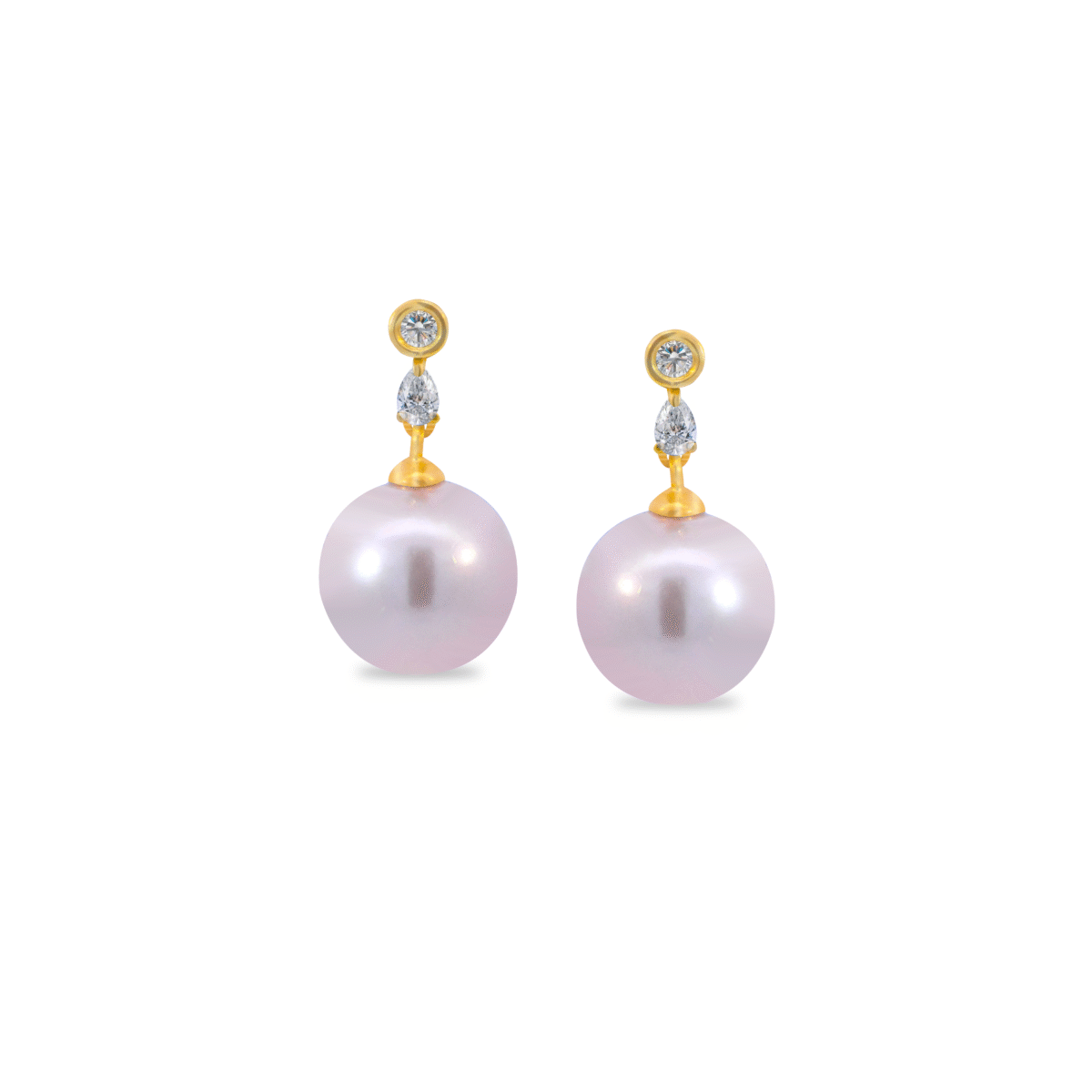 Diamond And Pearl Earrings Dubai