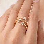 Diamond Embrace ring UAE