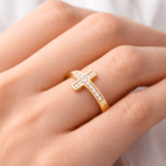 Diamond Faith Ring