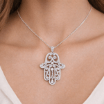 Diamond Hamsa Pendant Dubai