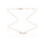 Diamond Necklace with Precious Stones