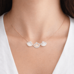 Diamond Necklace with Precious Stones Dubai