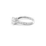 Diamond Ring With shoulder Diamonds UAE