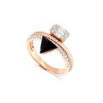 Diamond Ring with Black Onyx Dubai
