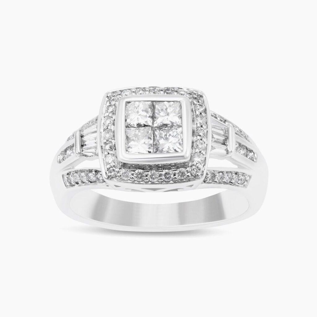 Vintage Inspired diamond Ring Dubai