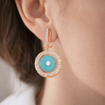 Diamond Rotatable Earrings