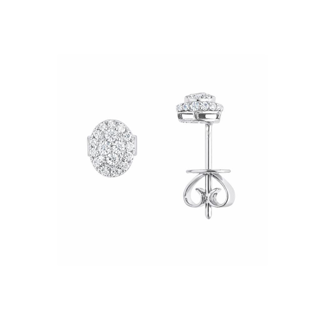 Diamond Studded Earrings Dubai