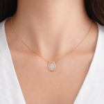 Diamond Studded Necklace Dubai