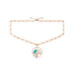Diamond and Enamel Necklace Dubai