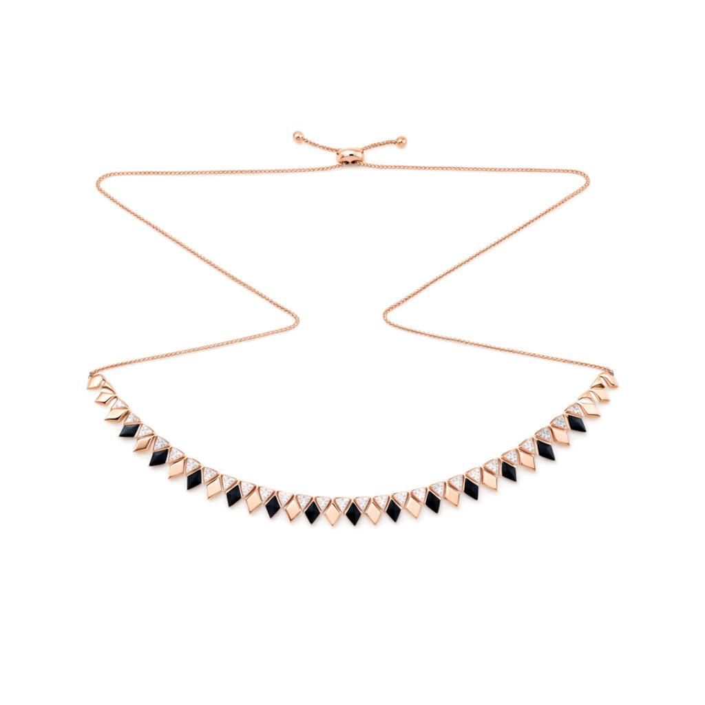 Diamond and Enamel Pendant Dubai