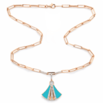 Diamond and Turquoise Pendant Dubai