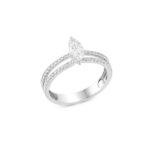 Double-line Marquise Ring Dubai