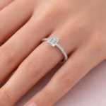 Emerald Cut Solitaire Ring