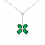Emerald Necklace with diamonds Dubai