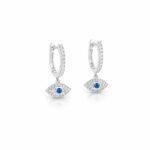 Evil Eye Hoop Earrings
