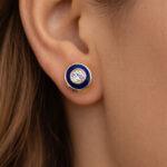 Fancy Diamond stud Earrings