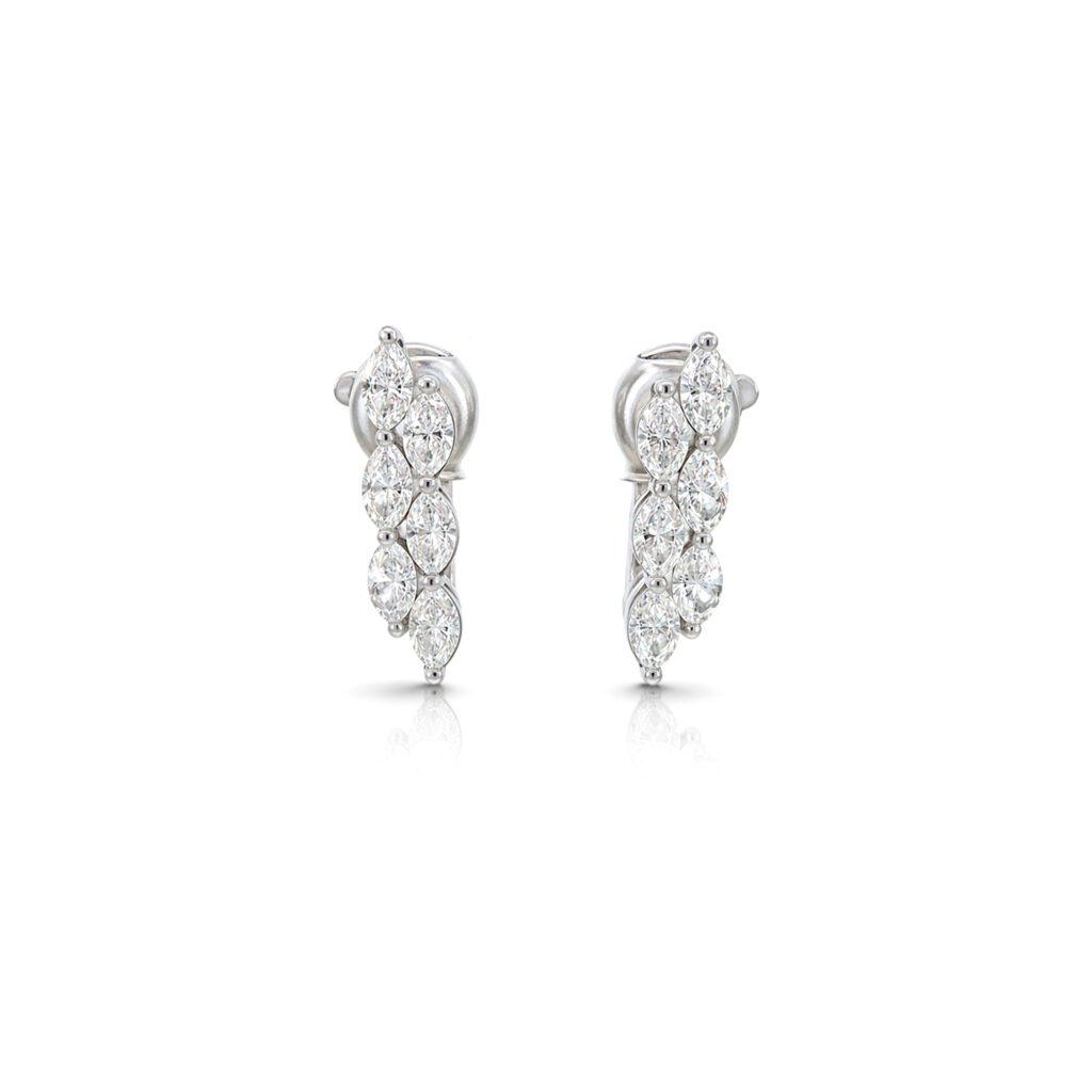 Fancy Shape Diamond Earrings