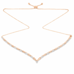 Fancy long Diamond Necklace Dubai