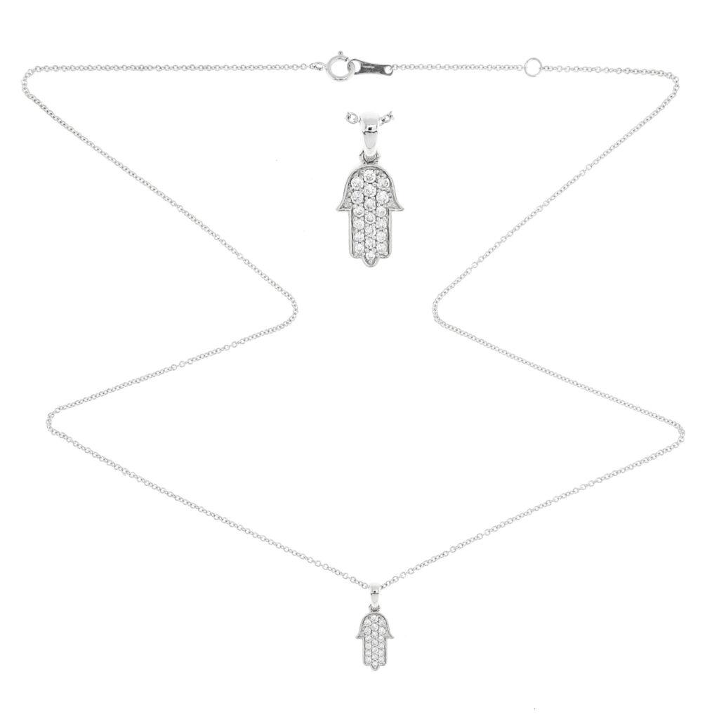 Hamsa Hand of Fatima Necklace Dubai