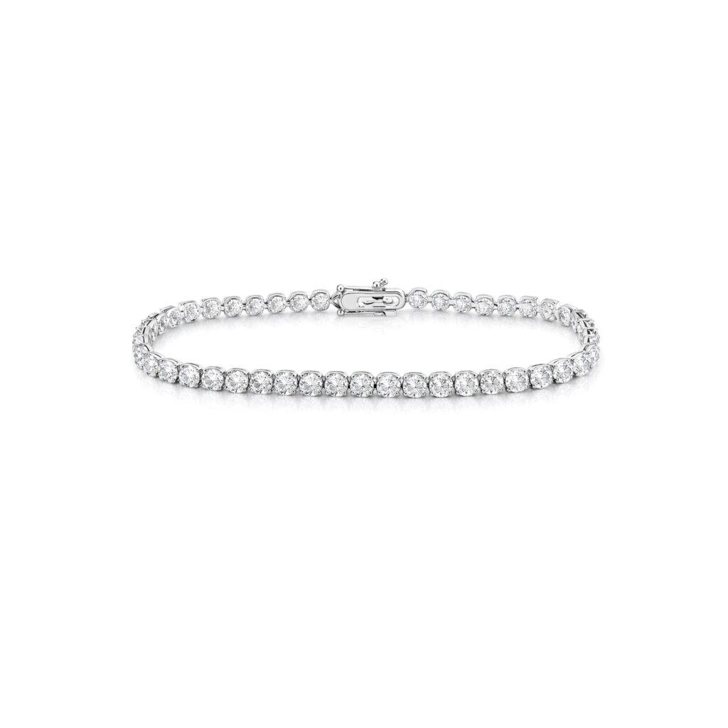 Flexible Tennis Diamond Bracelet Dubai