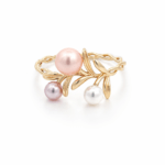 Floral Pearl ring Dubai